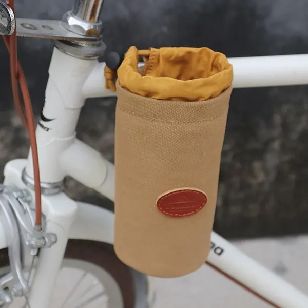 Tourbon awyr agored Canvas beic beicio ffrâm cwdyn Bag