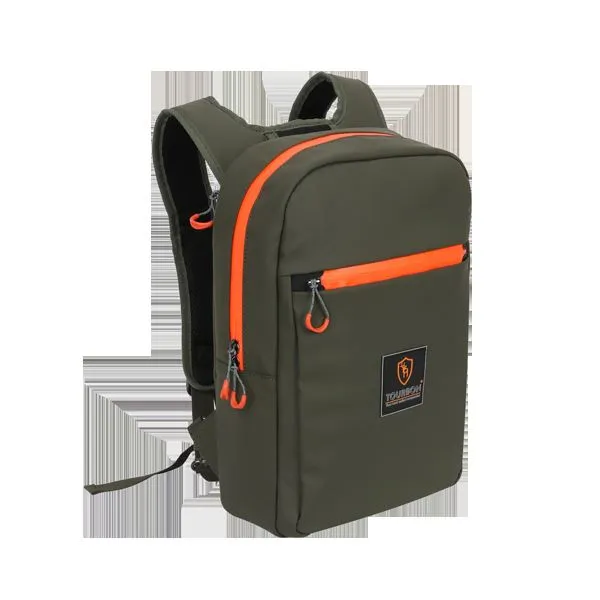 TOURBON Nylon Waterproof Bicycle Rear Rack Backpack Pannier ar gyfer Gliniadur 15 modfedd