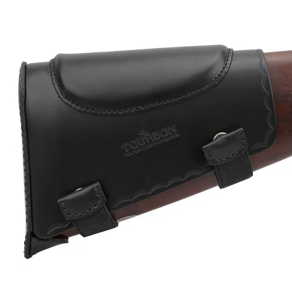 Pad Recoil Lledr Reiffl Pad Gorffwys Boch Buttstock