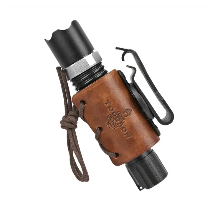 Deiliad Flashlight Yn dymuno Clip Rotatable 360 ​​Gradd