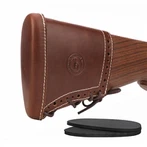 Padiau Recoil Lledr Ar gyfer Reiffl Dryll yn Addasadwy